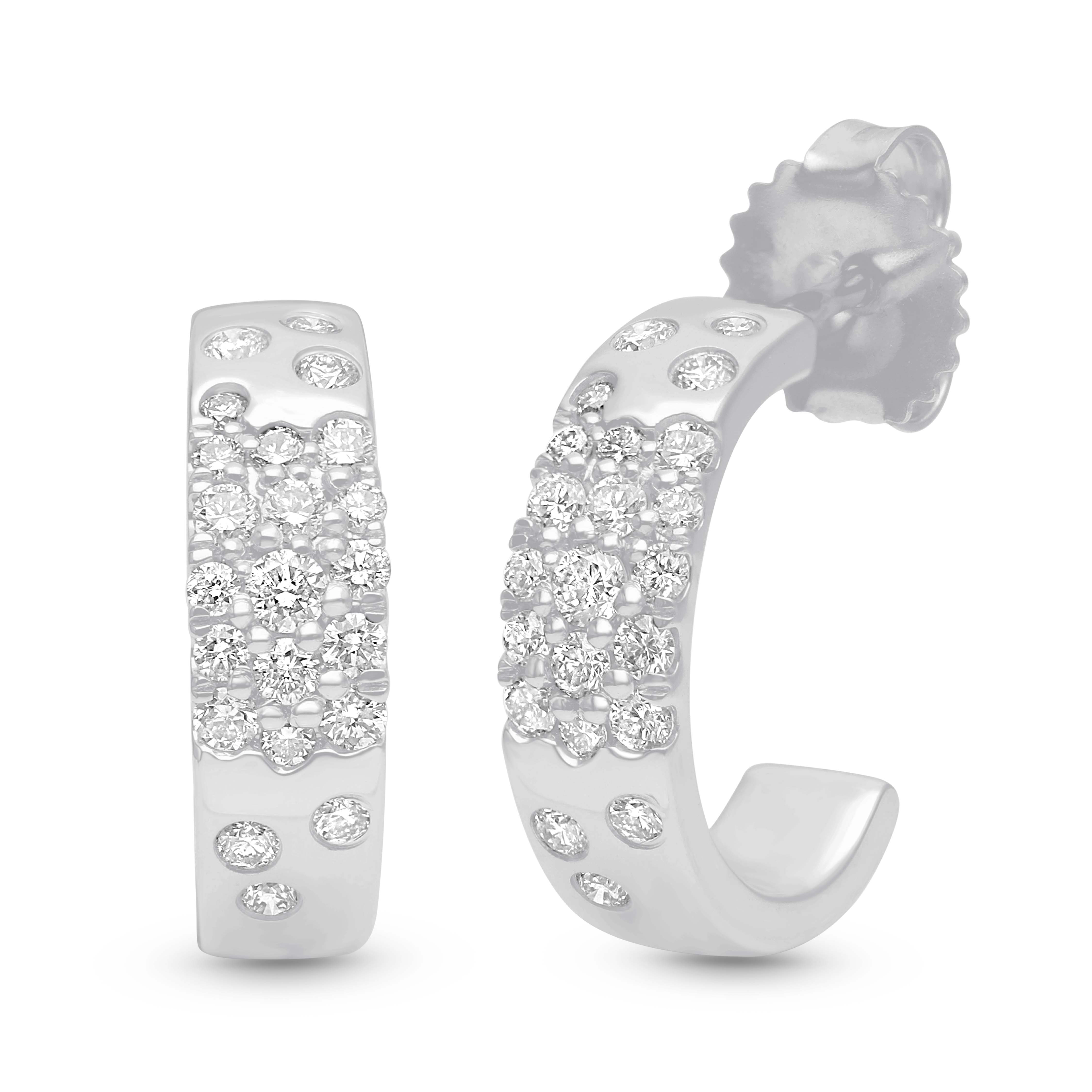 Stardust Confetti Hoops